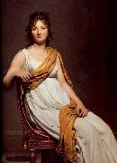 Jacques-Louis  David Madame Raymond de Verninac china oil painting reproduction